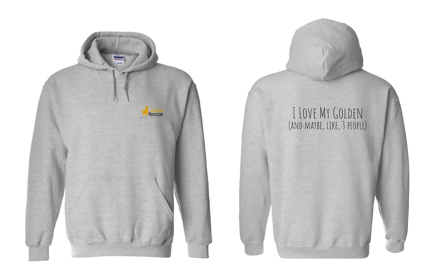 Hoodie - Love My Golden