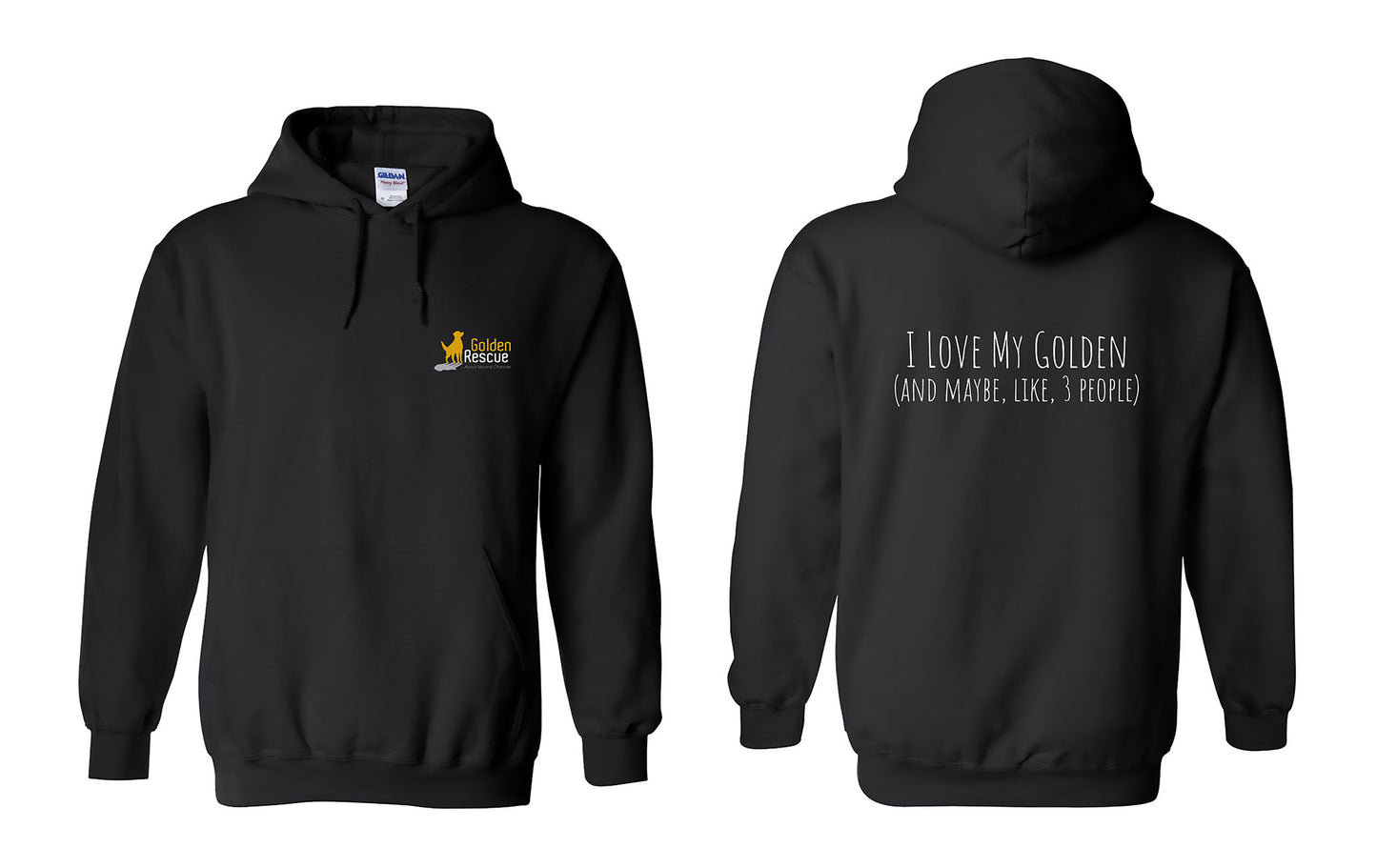Hoodie - Love My Golden