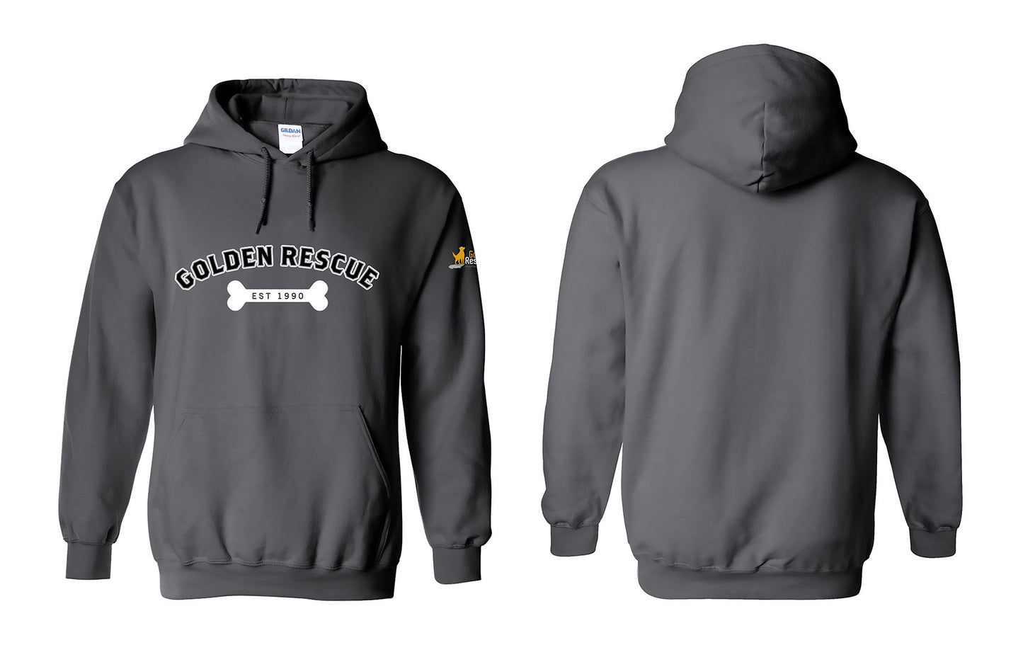 Hoodie - Golden Rescue Bone