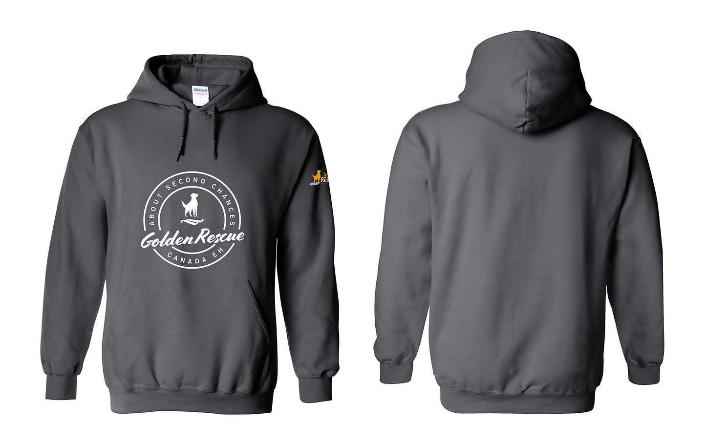 Hoodie - Golden Rescue Crest