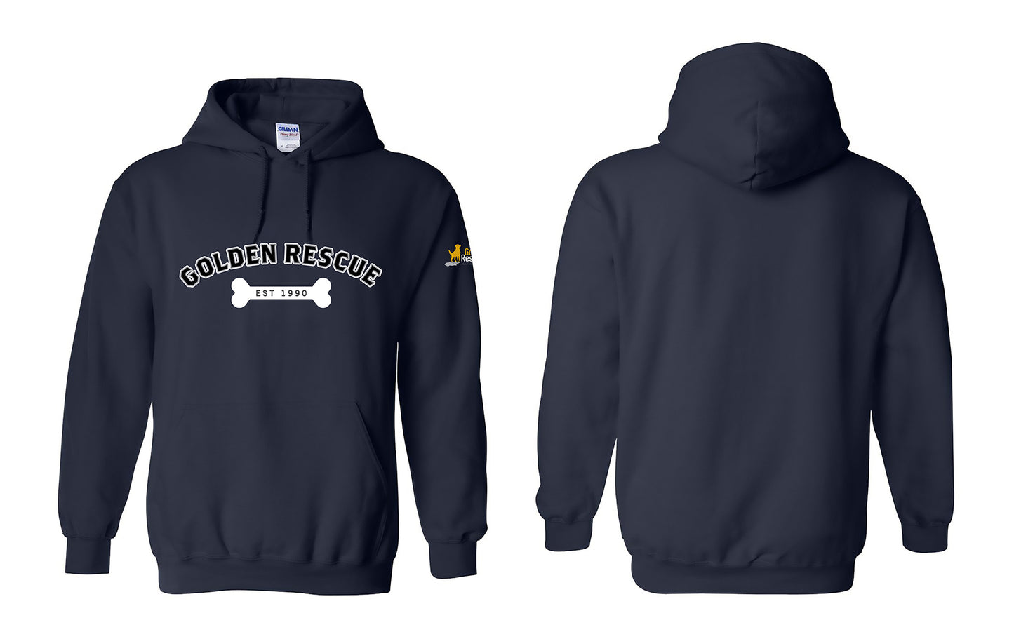 Hoodie - Golden Rescue Bone