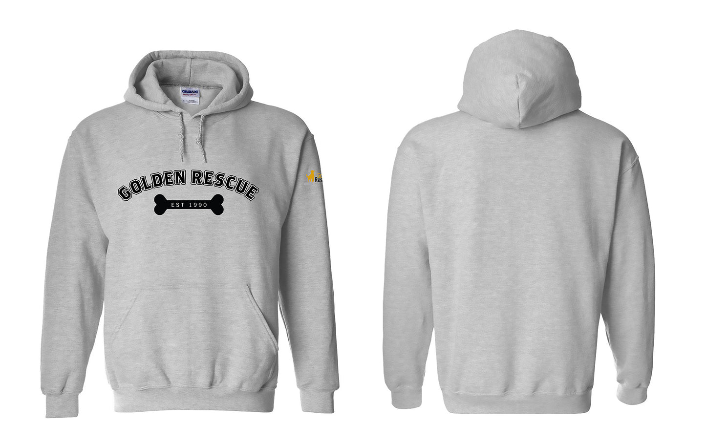 Hoodie - Golden Rescue Bone