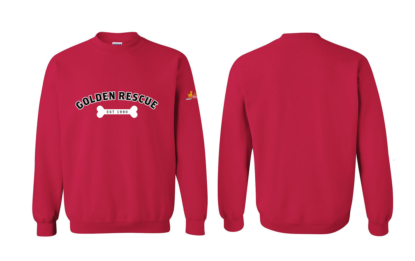 Sweatshirt - Golden Rescue Bone