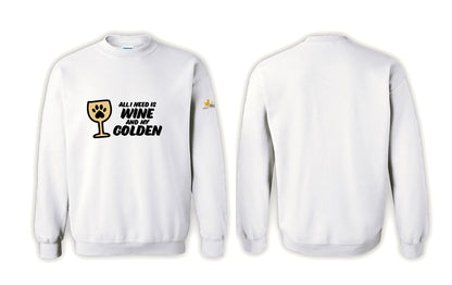 Sweatshirt - Wine & Golden