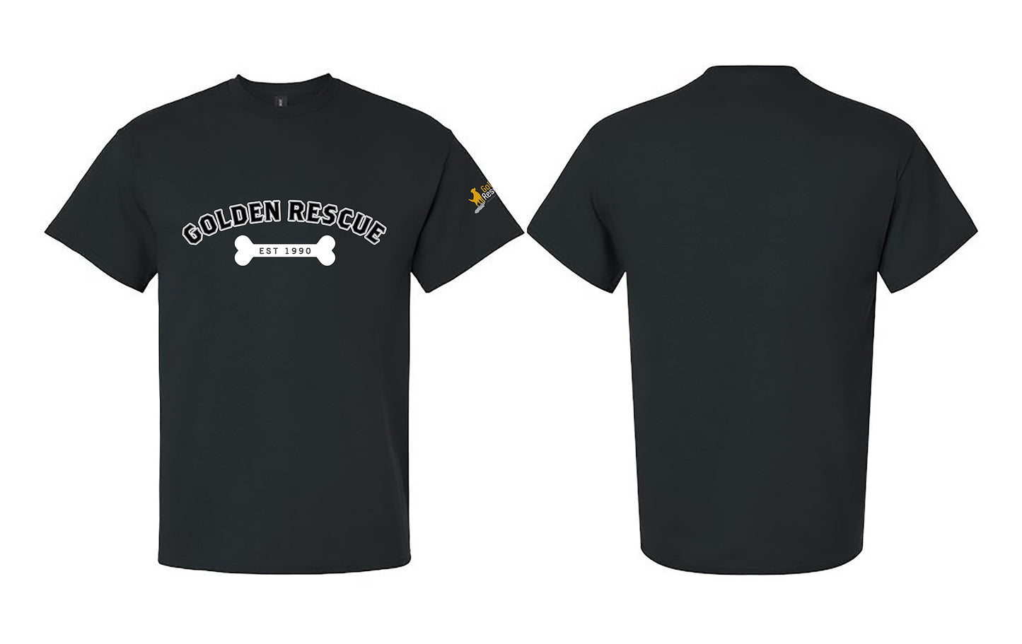 T-shirt - Golden Rescue Bone