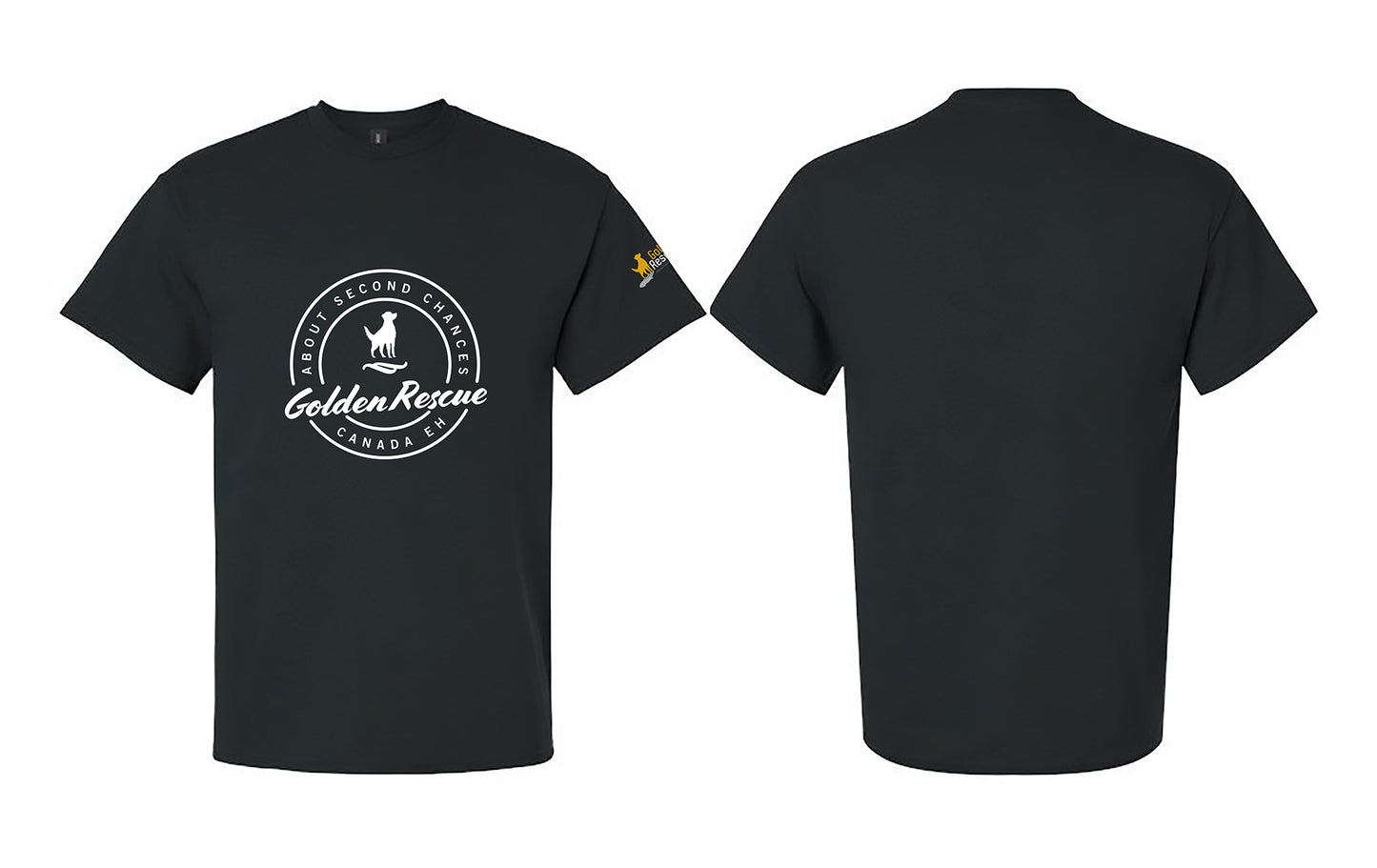 T-shirt - Golden Rescue Crest