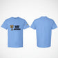 T-shirt - Wine & Golden