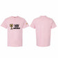 T-shirt - Wine & Golden