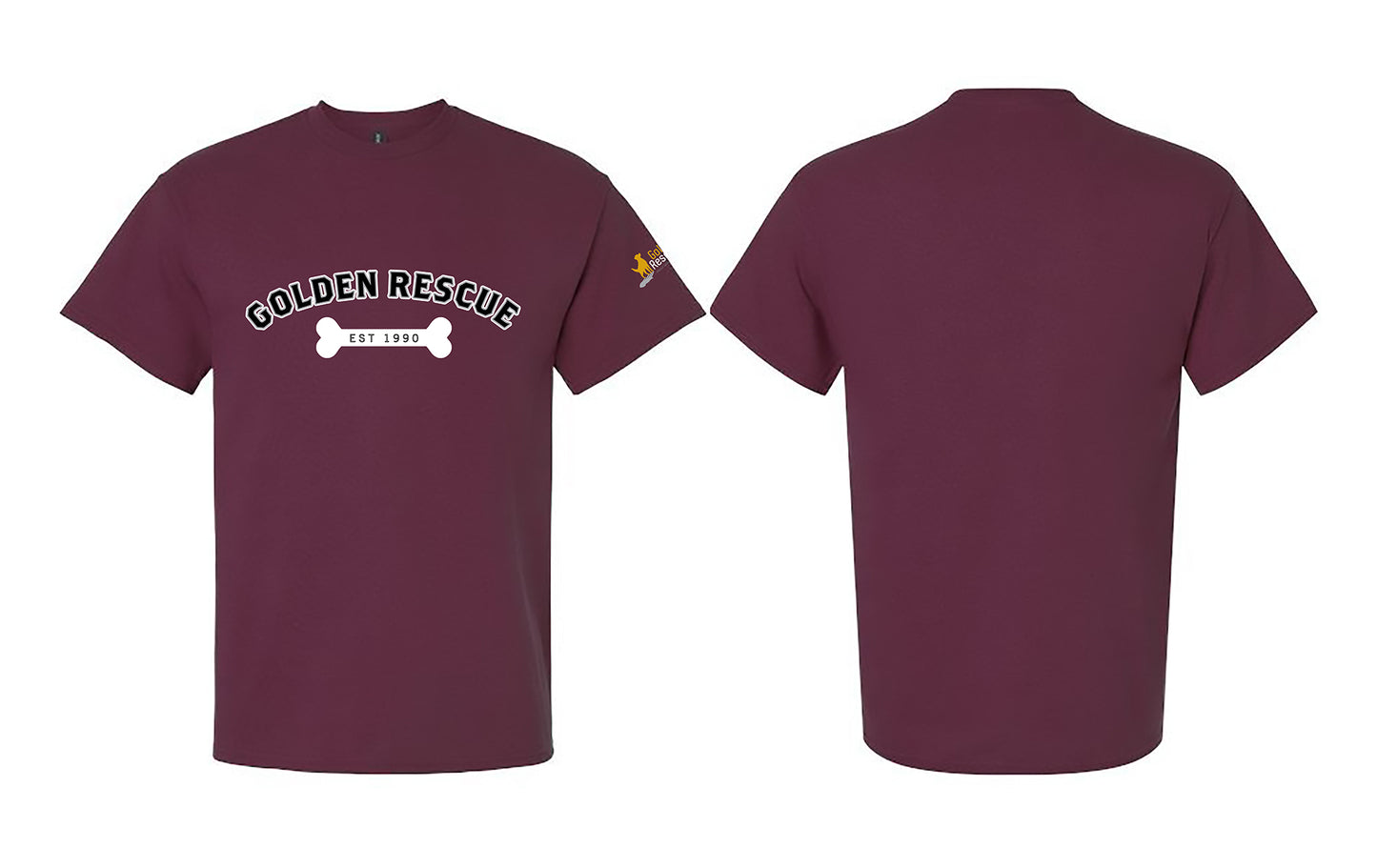 T-shirt - Golden Rescue Bone
