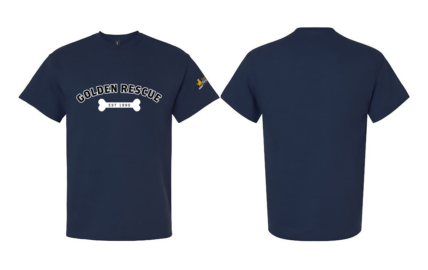 T-shirt - Golden Rescue Bone