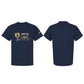T-shirt - Wine & Golden