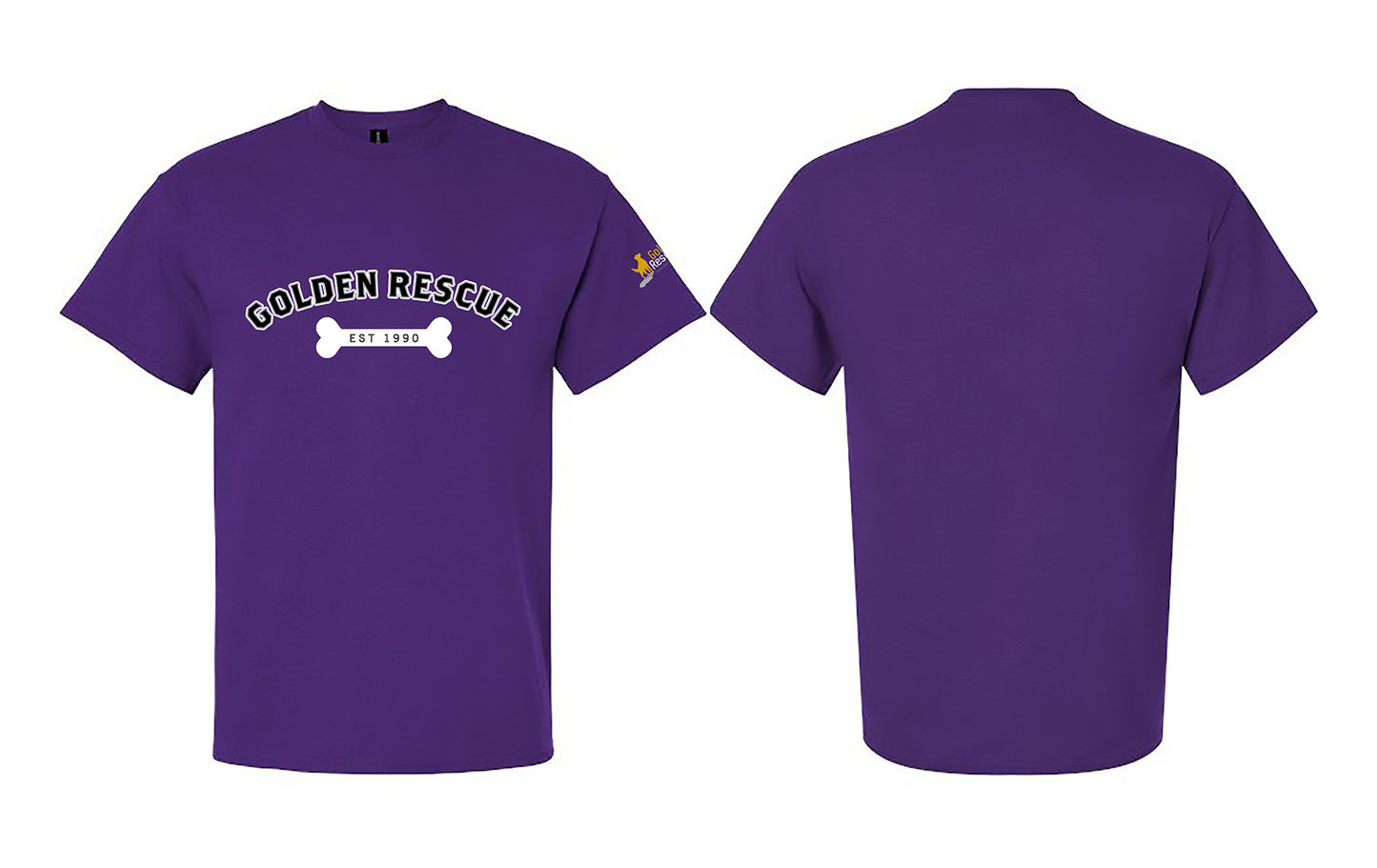 T-shirt - Golden Rescue Bone