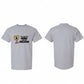 T-shirt - Wine & Golden