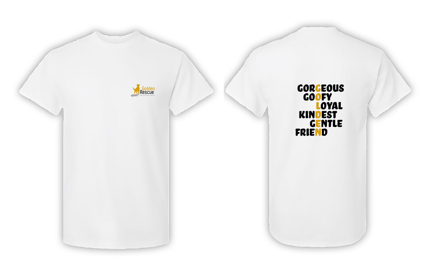 T-shirt - Golden