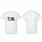 T-shirt - Wine & Golden