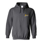 Hoodie, Love My Golden, Grey, front