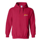 Hoodie, All You Need Is Love, Red, front