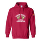 Hoodie, This Girl, Red, front