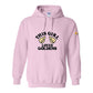 Hoodie, This Girl, Pink, front