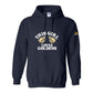 Hoodie, This Girl, Navy, front