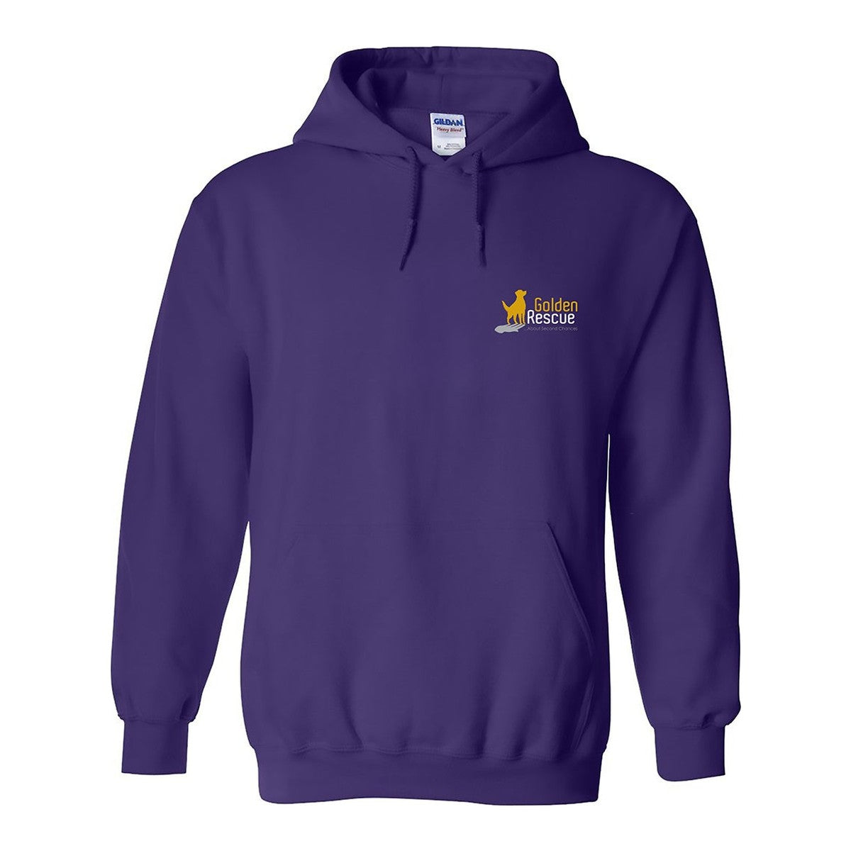 Hoodie, All You Need Is Love, Purple, front