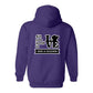 Hoodie, All You Need Is Love, Purple, back