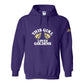 Hoodie, This Girl, Purple, front