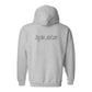 Hoodie, Dog Hair, Light grey, back