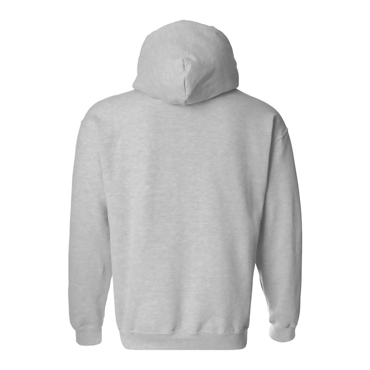 Hoodie, Golden Rescue Crest, Light grey, back