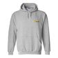 Hoodie, Love My Golden, Light grey, front