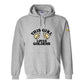 Hoodie, This Girl, Light grey, front