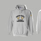Hoodie, This Girl, Light grey, saying close-up