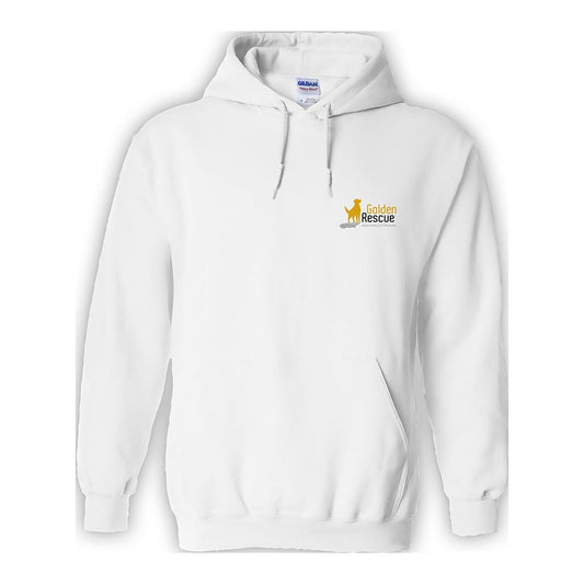 Hoodie, Share Your Life, White, front