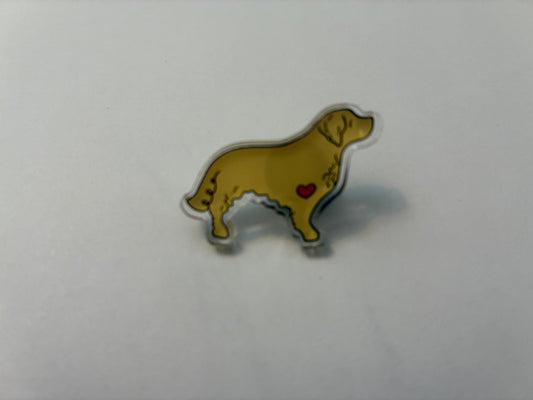Golden Rescue Pin