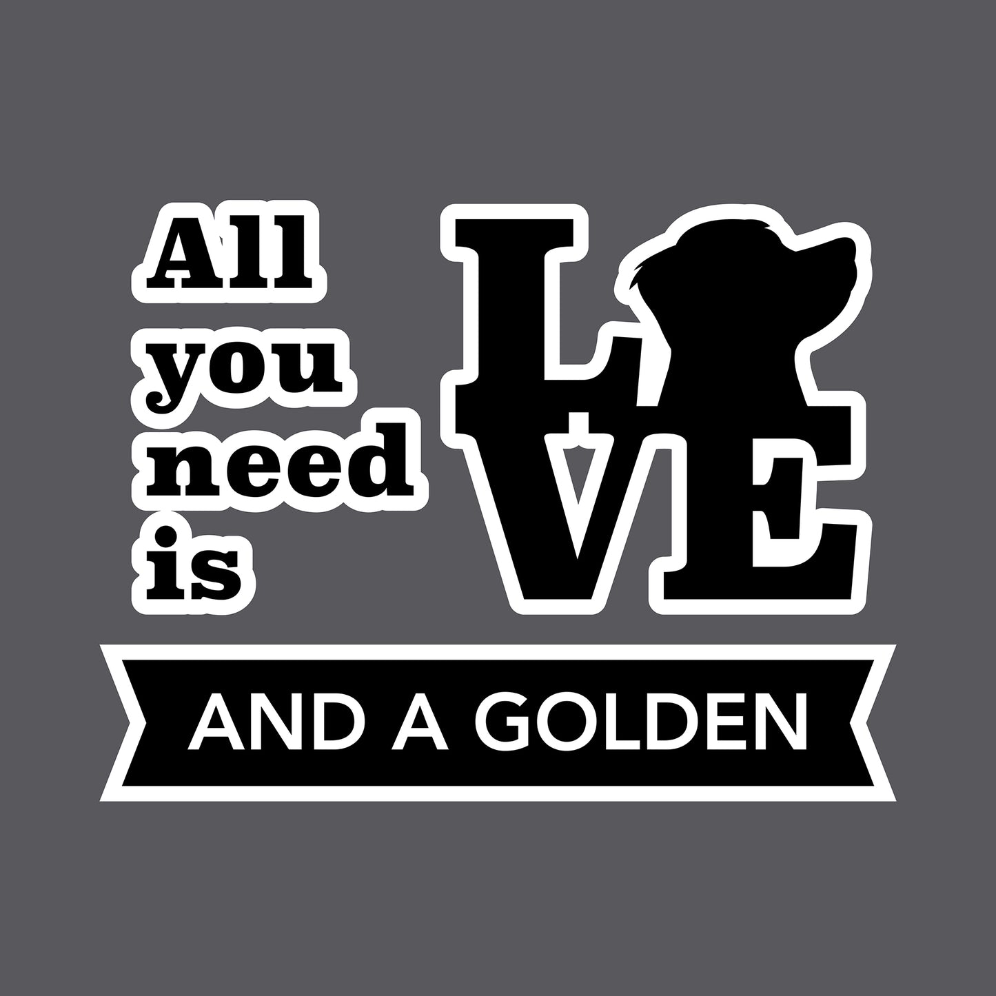 T-shirt - All you need is Love