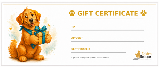 Golden Rescue Store Gift Certificate