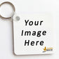 Customizable Square Key Chain