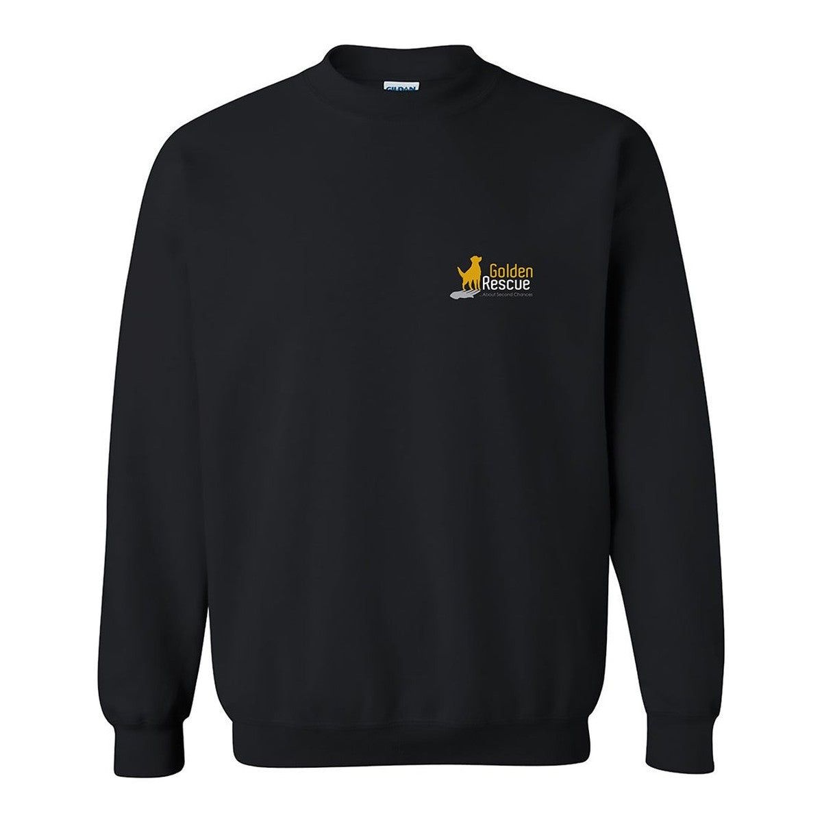 Sweatshirt, Love My Golden, Black, front