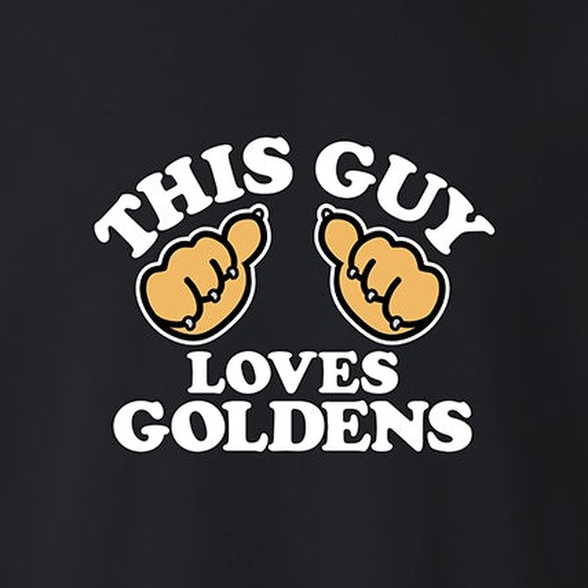 Sweatshirt, This Guy, Black, saying close-up