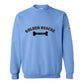Sweatshirt, Golden Rescue Bone, Blue, front