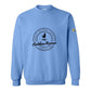 Sweatshirt, Golden Rescue Crest, Blue, front