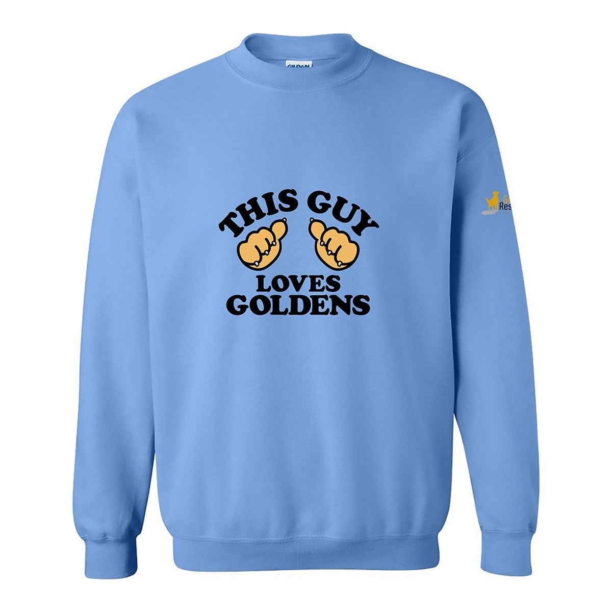 Sweatshirt, This Guy, Blue, front