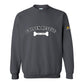 Sweatshirt, Golden Rescue Bone, Grey, front