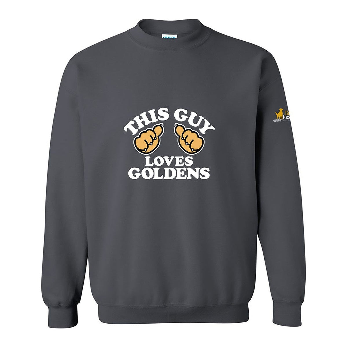 Sweatshirt, This Guy, Grey, front