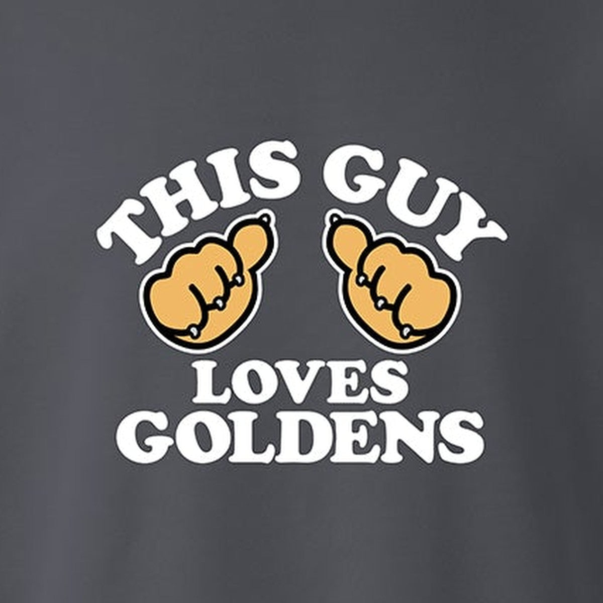 Sweatshirt, This Guy, Grey, saying close-up