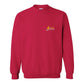 Sweatshirt, Dog Hair, Red, front