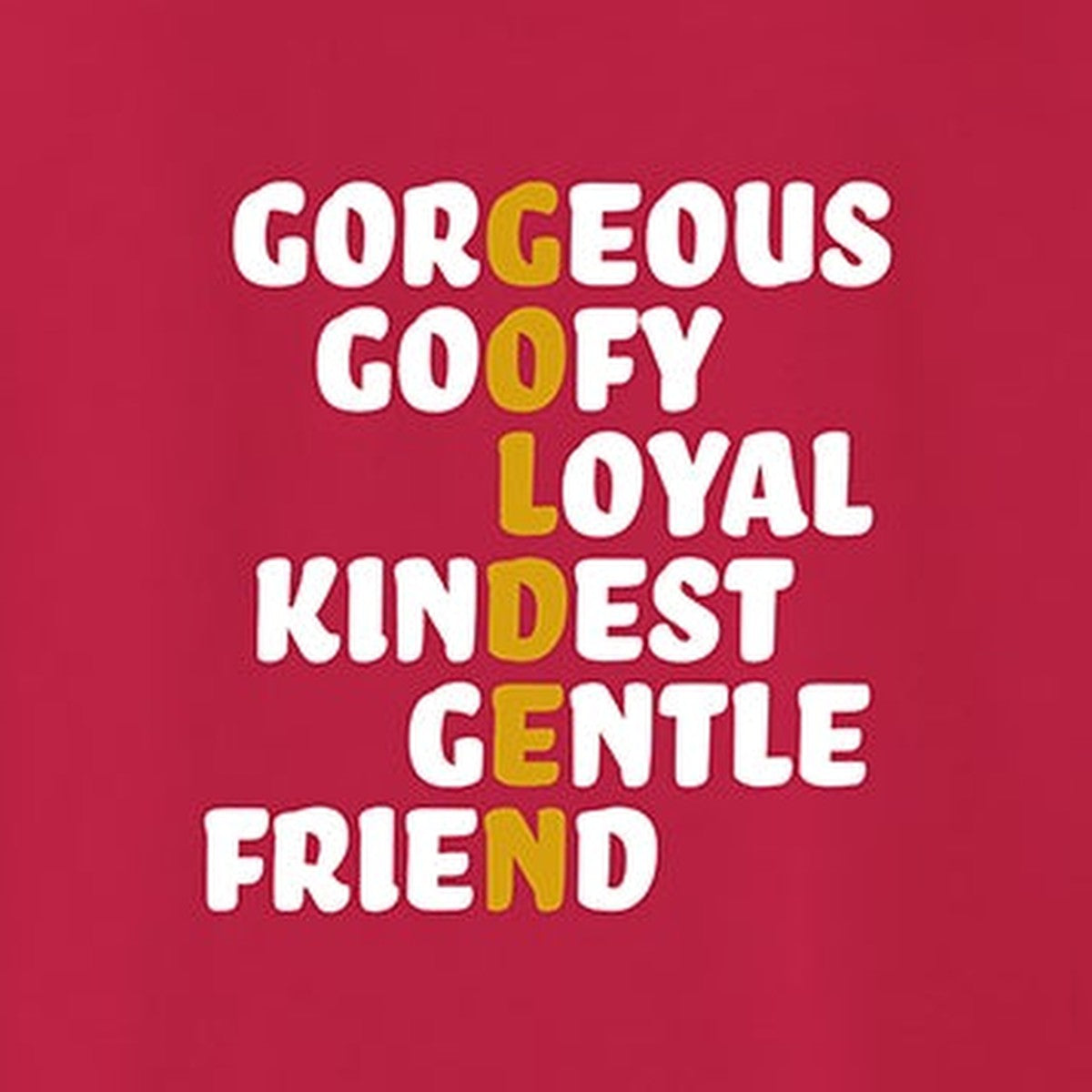 Sweatshirt, Golden, Red, saying close-up