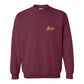 Sweatshirt, Dog Hair, Maroon, front