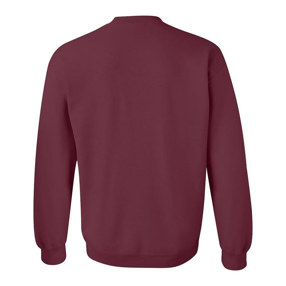 Sweatshirt, Life Happens, Maroon, back
