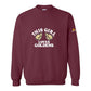 Sweatshirt, This Girl, Maroon, front